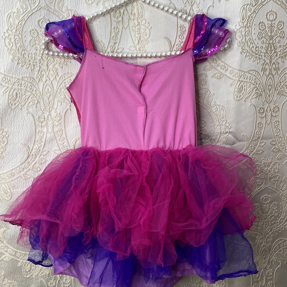 5/$25 Barbie dress up tutu dress a velvet - Picture 6 of 6